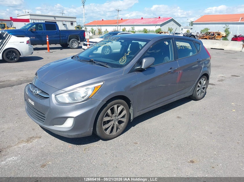 Vin: kmhct5ae9fu202456, lot: 3089815, hyundai accent gs 20152