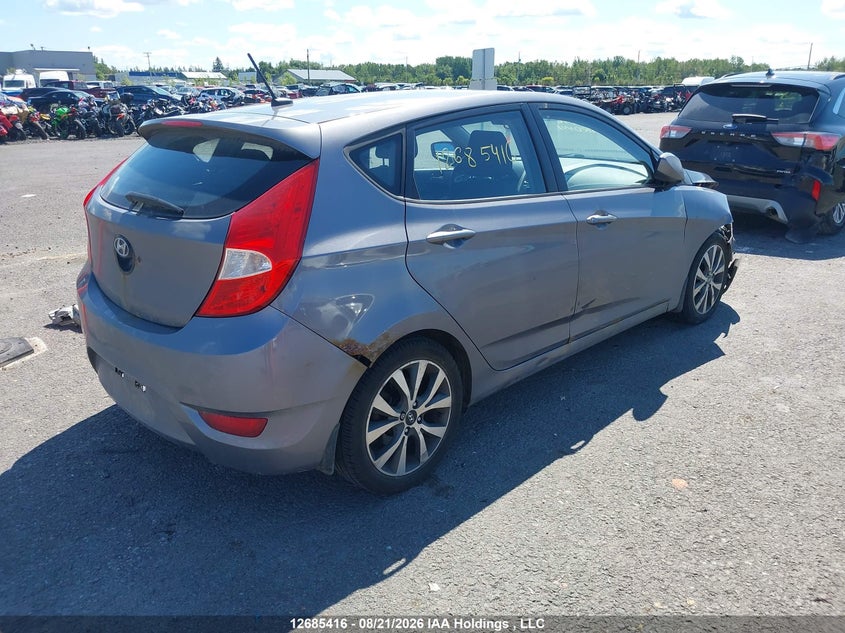 Vin: kmhct5ae9fu202456, lot: 3089815, hyundai accent gs 20154
