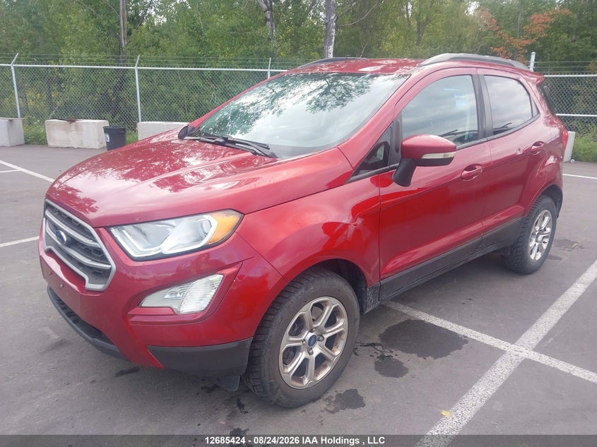 2018 Ford Ecosport Se, Удар сзади, IAAI, VIN MAJ6P1UL0JC212578 — фото 2