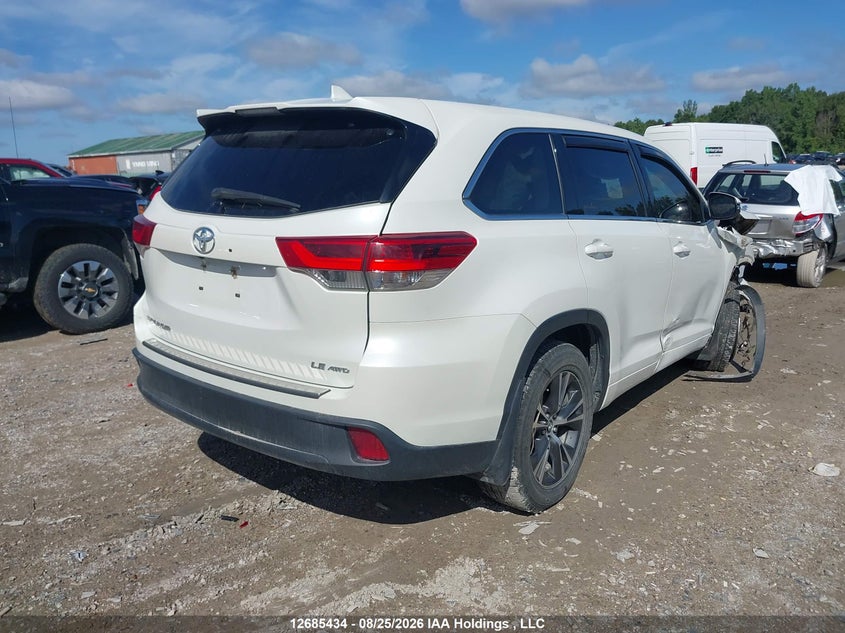 Vin: 5tdbzrfh1js902106, lot: 3089833, toyota highlander 20184