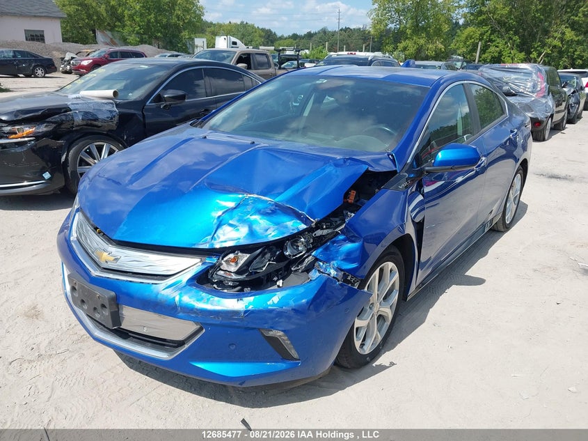 2018 Chevrolet Volt, Front, IAAI, VIN 1G1RB6S54JU121579 — photo 2
