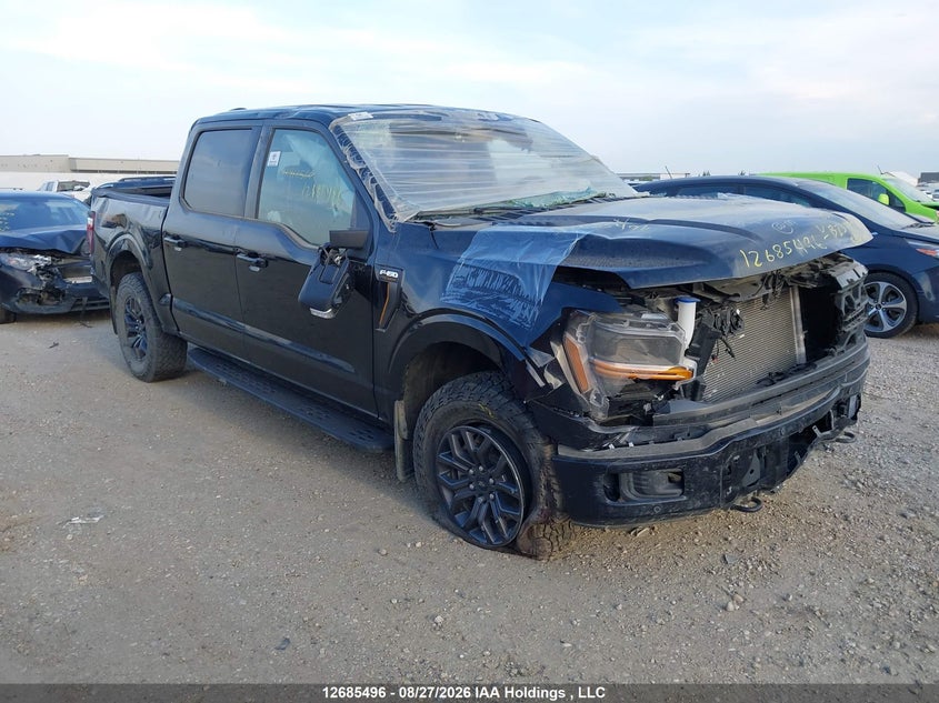 2025 Ford F-150 Tremor, Biohazard, IAAI, VIN 1FTFW4L53SFB23492