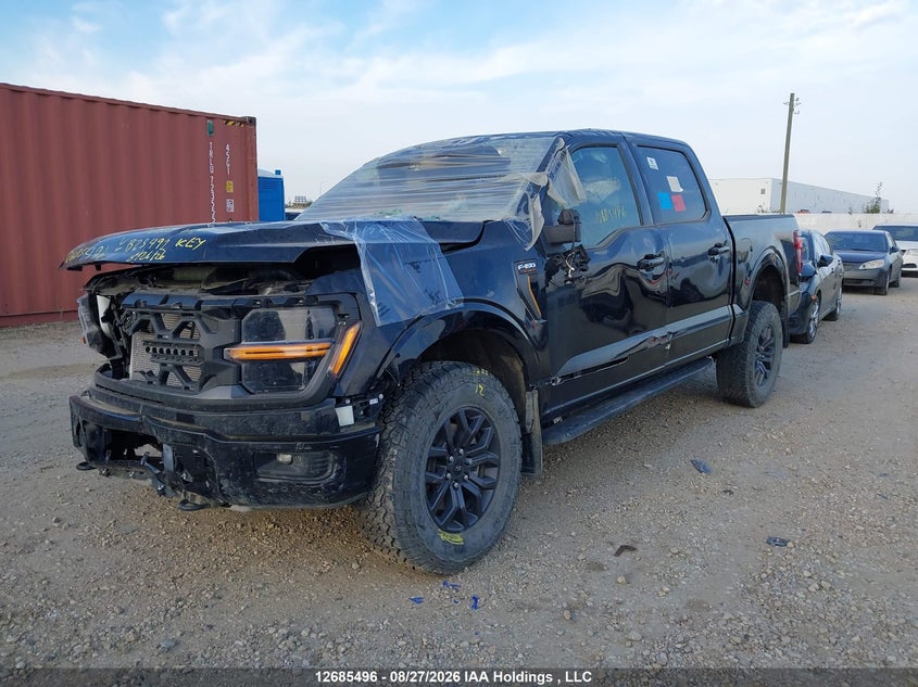 2025 Ford F-150 Tremor, Био/химия, IAAI, VIN 1FTFW4L53SFB23492 — фото 2