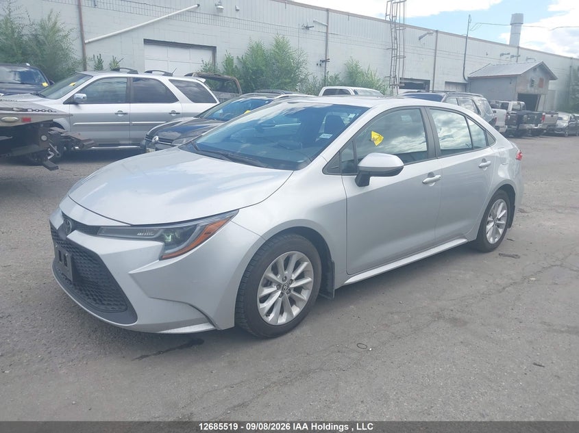 Vin: 5yfbprbe1lp030667, lot: 3089920, toyota corolla le 20202