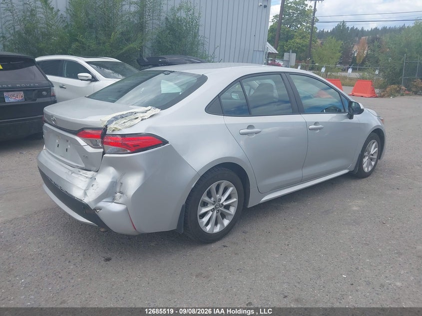 Vin: 5yfbprbe1lp030667, lot: 3089920, toyota corolla le 20204