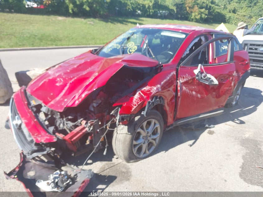 Vin: jm1dkbc74g0104808, lot: 3089926, mazda cx-3 gs 20162