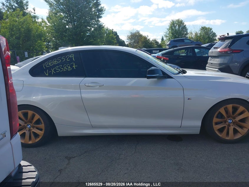 2014 BMW 2ER COUPE 3.0L I6 FI DOHC 24V NF4