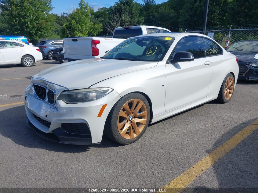 2014 BMW 2ER COUPE 3.0L I6 FI DOHC 24V NF4