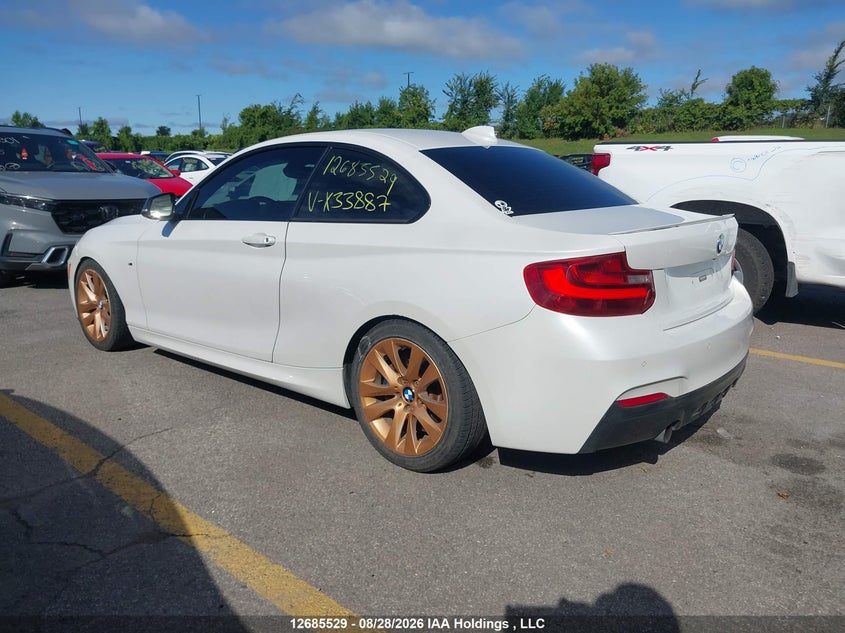 2014 BMW 2ER COUPE 3.0L I6 FI DOHC 24V NF4
