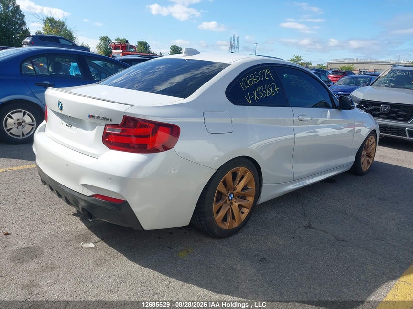 2014 BMW 2ER COUPE 3.0L I6 FI DOHC 24V NF4