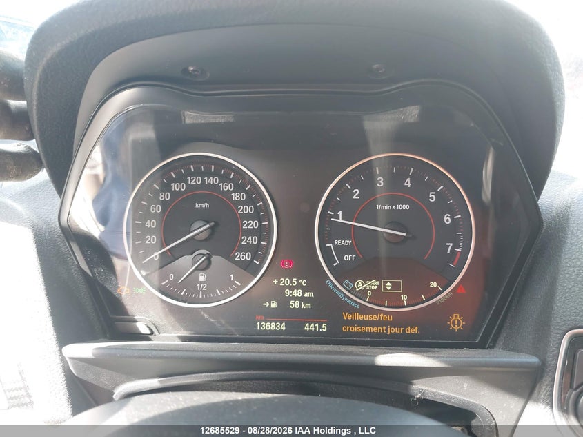 2014 BMW 2ER COUPE 3.0L I6 FI DOHC 24V NF4