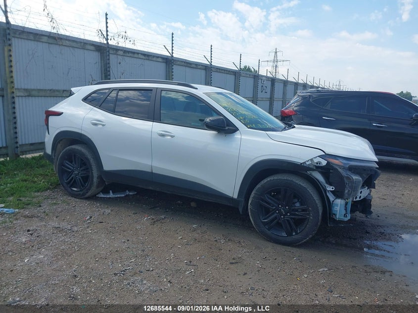 2025 Chevrolet Trax, Front, IAAI, VIN KL77LKE29SC016286