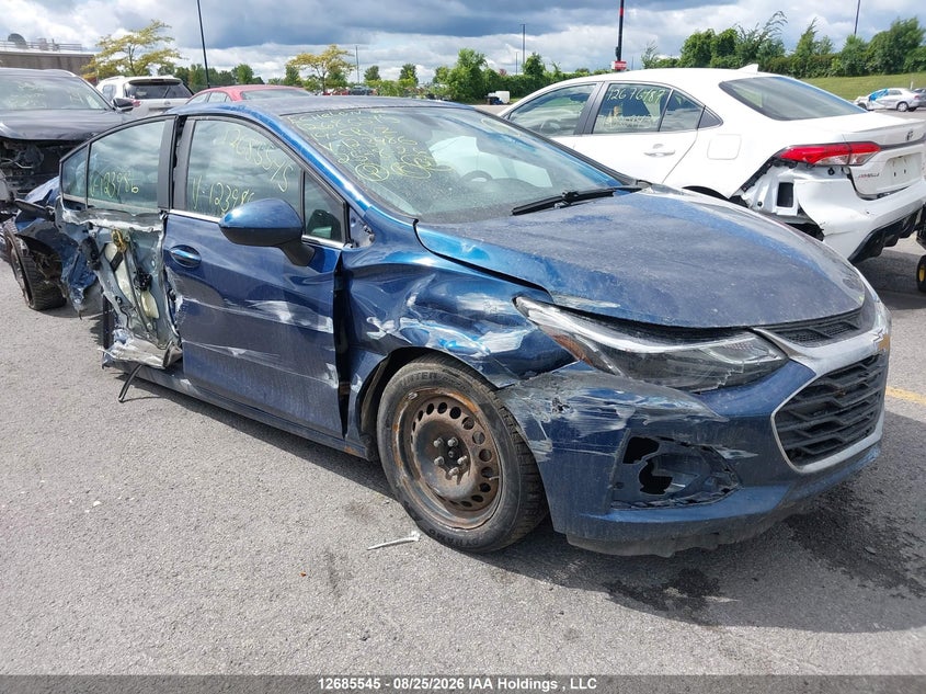 Vin: 1g1be5sm2k7123986, lot: 3089946, chevrolet cruze lt 2019 img_1