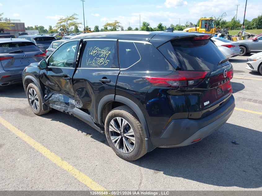 Vin: 5n1at3bb9mc676815, lot: 3089951, nissan rogue sv 20213