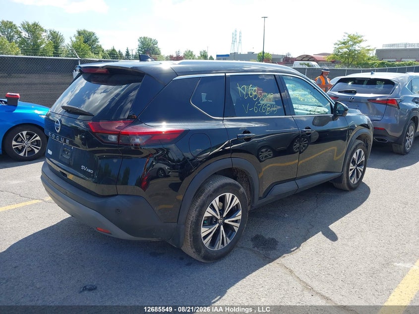Vin: 5n1at3bb9mc676815, lot: 3089951, nissan rogue sv 20214