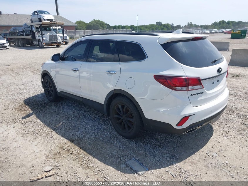 Vin: km8sndhf4ju273670, lot: 3089956, hyundai santa fe se/limited 20183