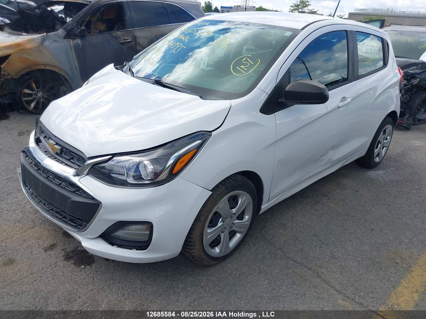 2021 Chevrolet Spark, Front, IAAI, VIN KL8CA6SA7MC724395 — photo 2