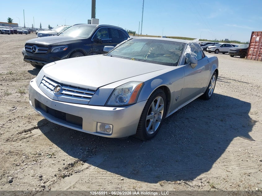 2005 Cadillac XLR, Удар спереди, IAAI, VIN 1G6YV34A555602527 — фото 2