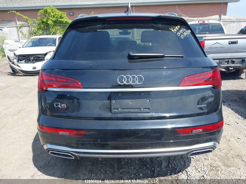 2024 AUDI Q5 SPORT UTILITY VEHICLE 2.0L I-4 DI, DOHC, VVT, TURBO, PREMIUM , 261HP