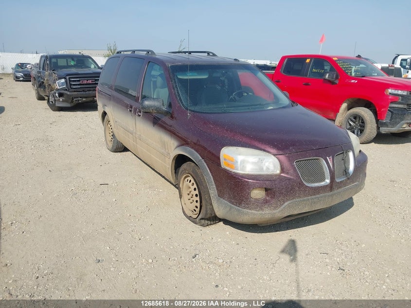 2008 Pontiac Montana Sv6 Sv6, Левый бок, IAAI, VIN 1GMDV23178D157916