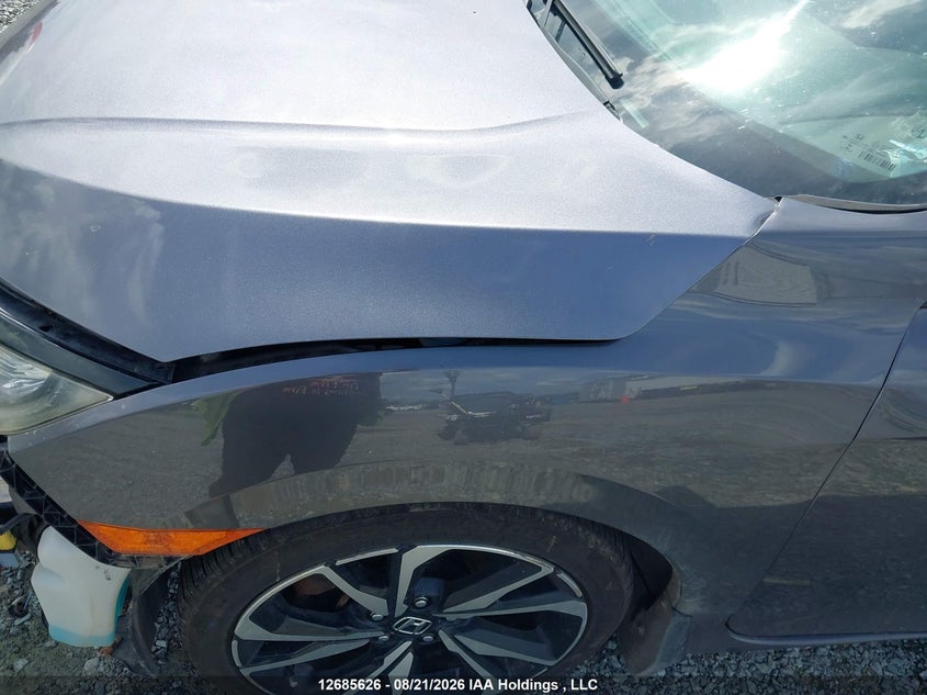 2017 HONDA CIVIC SEDAN 1.5L I-4 DI, DOHC, VVT, TURBO, 205HP
