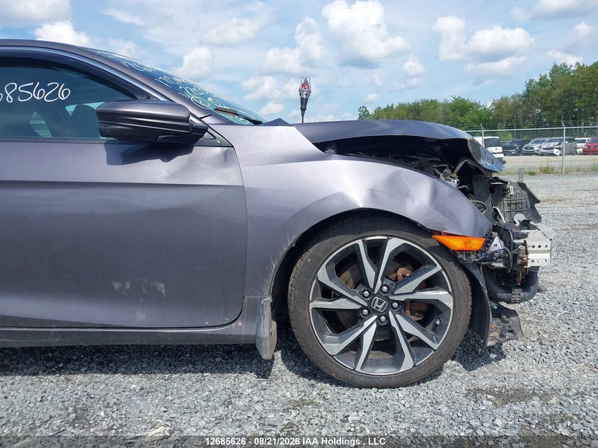 2017 HONDA CIVIC SEDAN 1.5L I-4 DI, DOHC, VVT, TURBO, 205HP