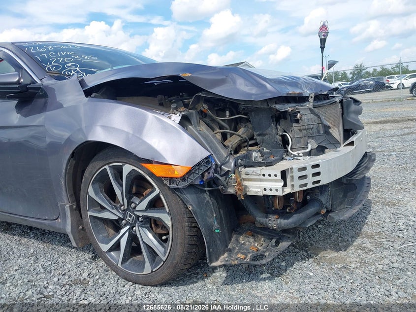 2017 HONDA CIVIC SEDAN 1.5L I-4 DI, DOHC, VVT, TURBO, 205HP