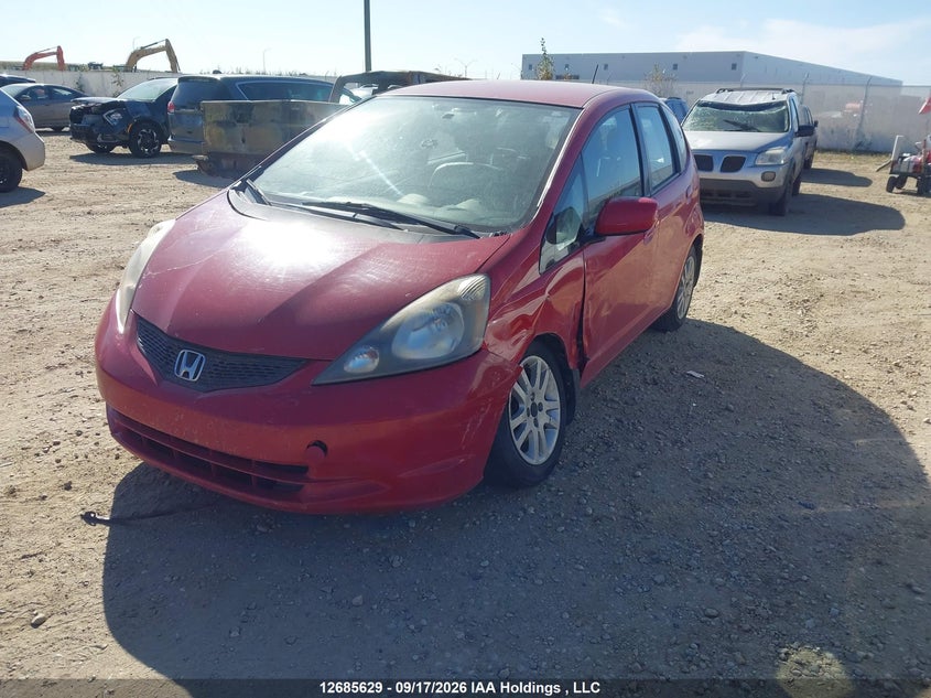 Vin: jhmge8h51ac803848, lot: 3090032, honda fit lx 20102