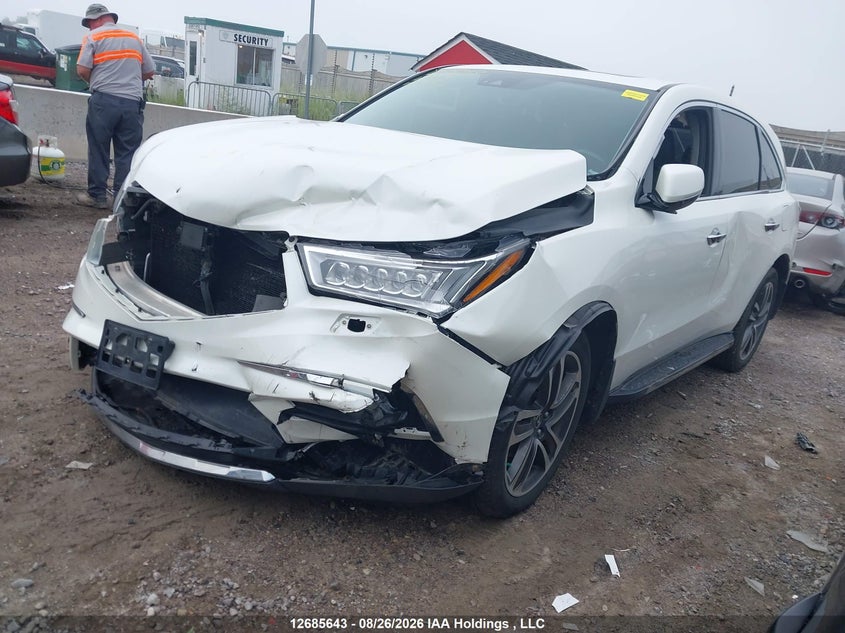 Vin: 5fryd4h42hb500159, lot: 3090046, acura mdx 20172