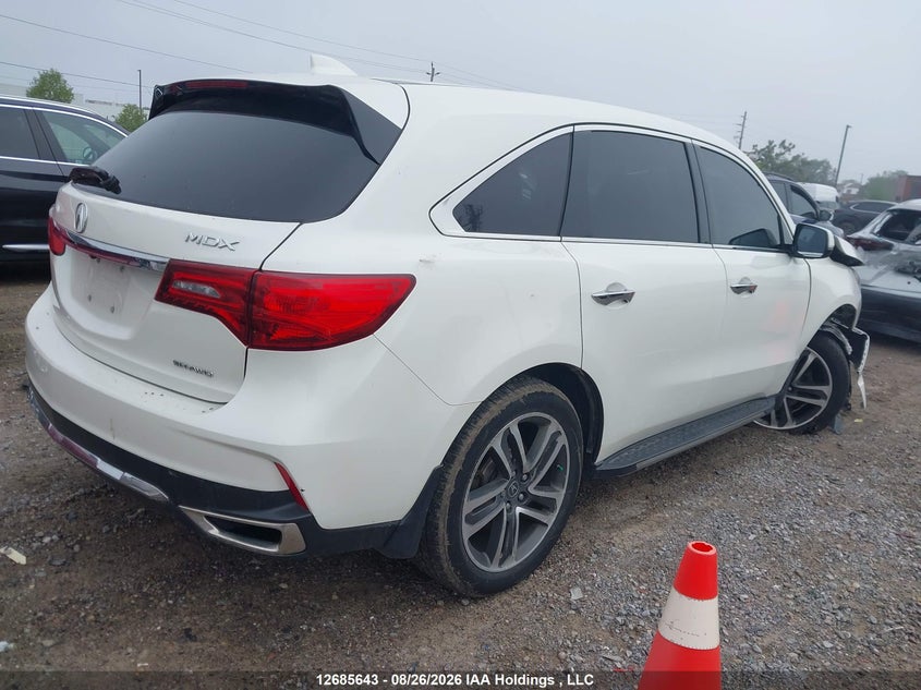 Vin: 5fryd4h42hb500159, lot: 3090046, acura mdx 20174