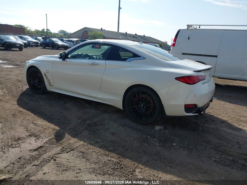 Vin: jn1fv7el8km440666, lot: 3090049, infiniti q60 red sport 400 20193