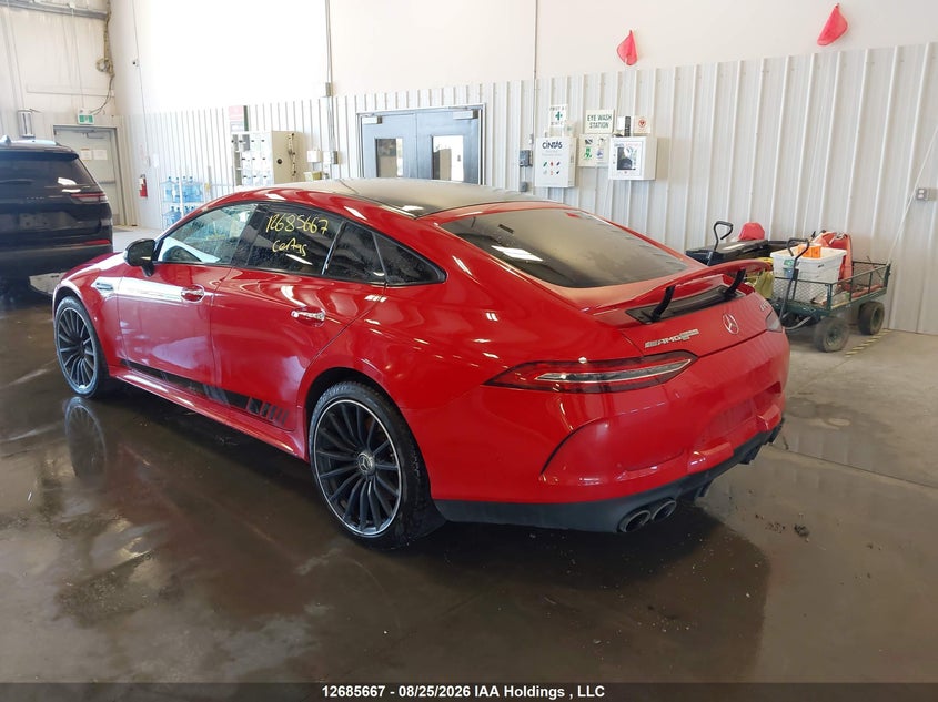 Vin: w1k7x6bb7na052762, lot: 3090072, mercedes-benz amg gt 53 20223
