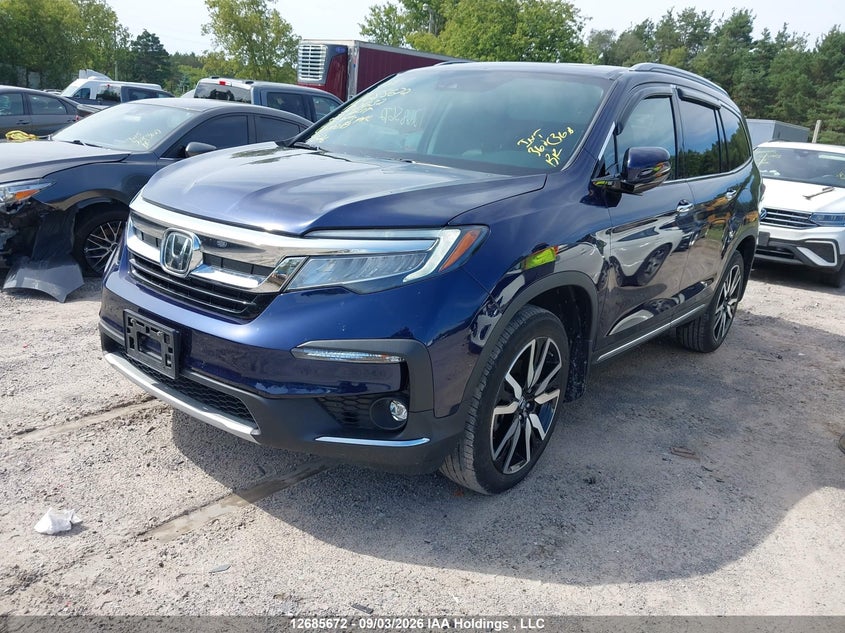 Vin: 5fnyf6h66nb502632, lot: 3090077, honda pilot touring 20222