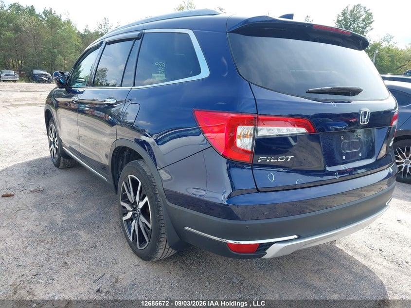 Vin: 5fnyf6h66nb502632, lot: 3090077, honda pilot touring 20223