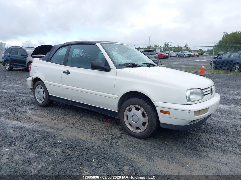1998 Volkswagen Cabrio, Удар сзади, IAAI, VIN 3VWAA81E9WM812412