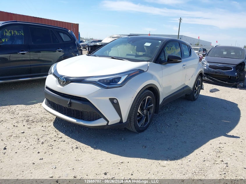 Vin: jtnkhmbx9m1127473, lot: 3090109, toyota c-hr limited 20212