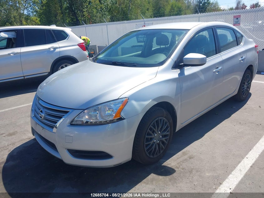 2015 Nissan Sentra, Крыша, IAAI, VIN 3N1AB7AP4FL641279 — фото 2
