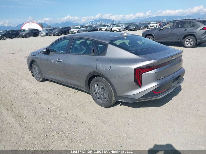 Vin: 3kpft4de9se171919, lot: 3090120, kia k4 lx/lxs 20253
