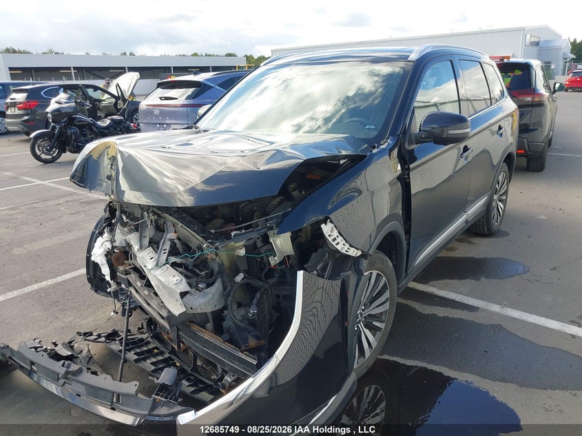 Vin: ja4az2a36kj600270, lot: 3090156, mitsubishi outlander es 20192