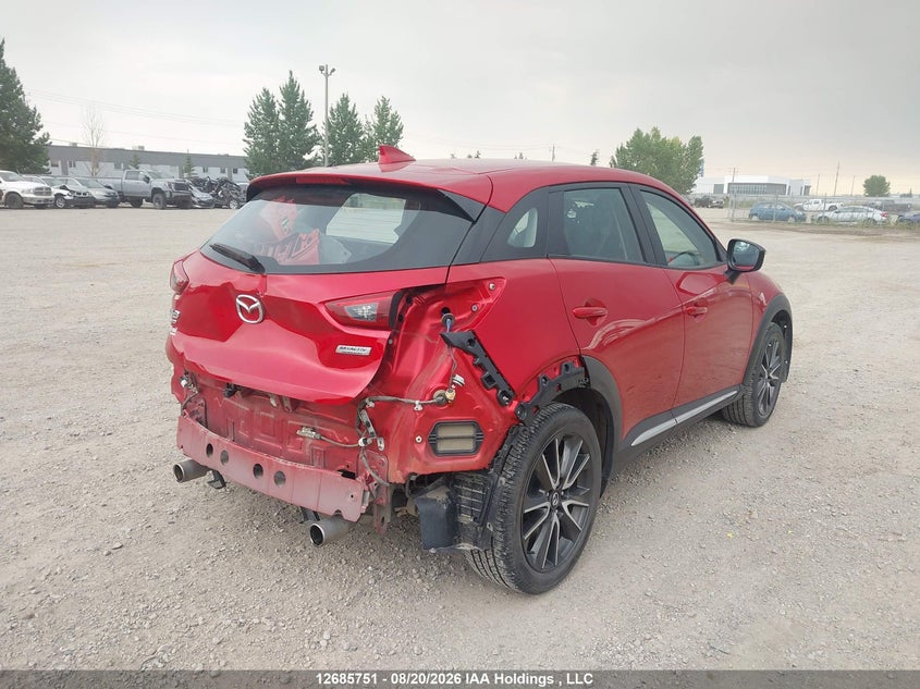 Vin: jm1dkbd75g0107313, lot: 3090159, mazda cx-3 grand touring 20164