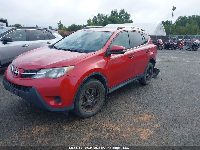 Vin: 2t3bfrev6dw013787, lot: 3090160, toyota rav4 le 20132