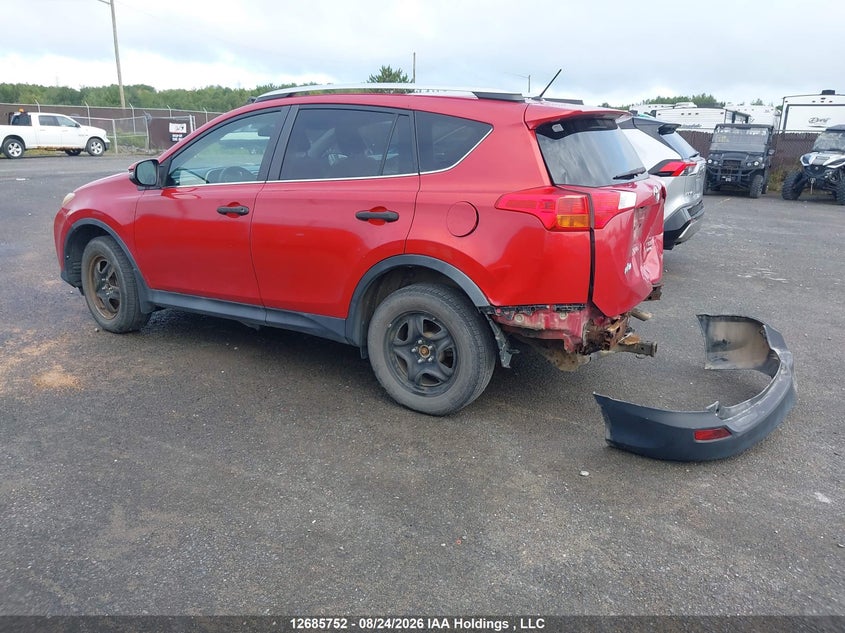 Vin: 2t3bfrev6dw013787, lot: 3090160, toyota rav4 le 20133