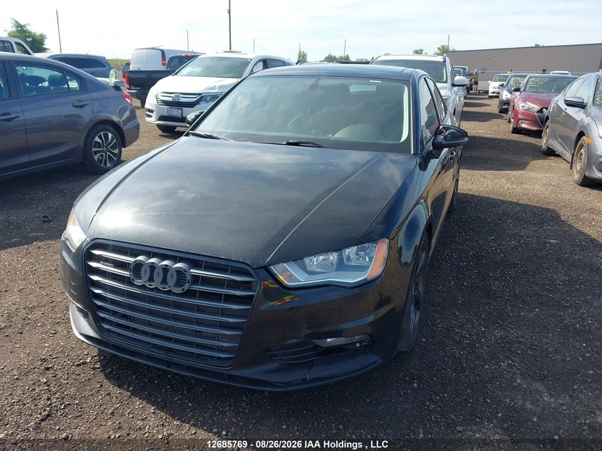 2016 Audi A3, Rear, IAAI, VIN WAUB8GFF1G1111454 — photo 2