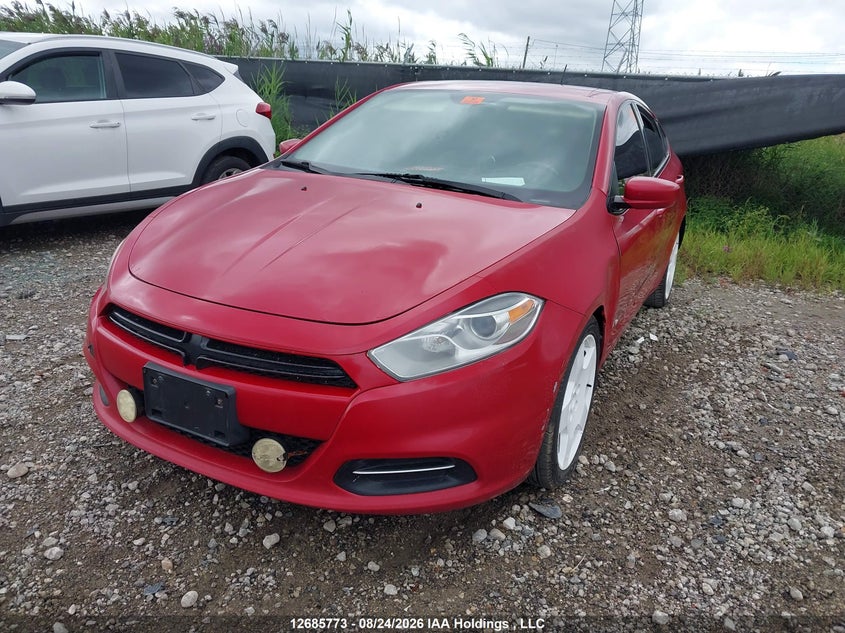 Vin: 1c3cdfbh5dd702731, lot: 3090181, dodge dart sxt/rallye 20132