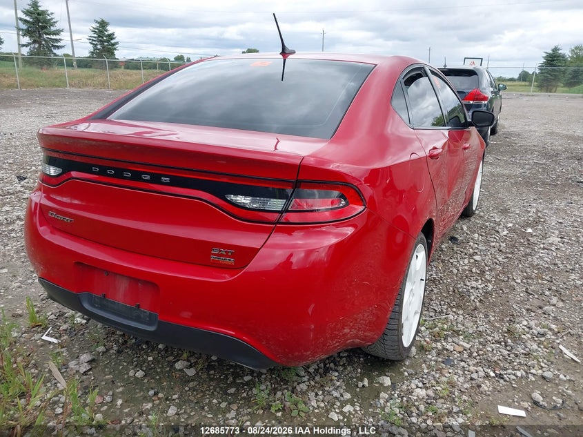 Vin: 1c3cdfbh5dd702731, lot: 3090181, dodge dart sxt/rallye 20134