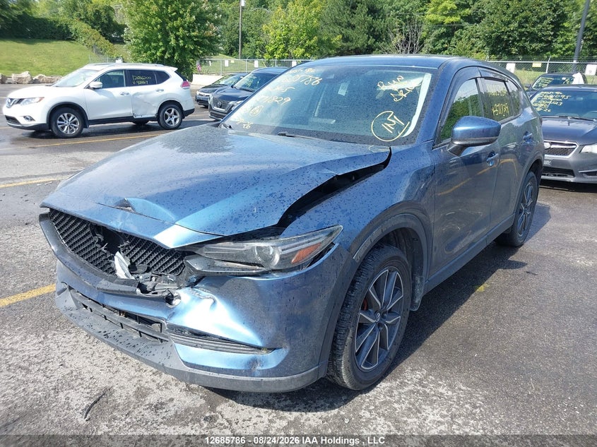 2018 Mazda CX-5, Удар спереди, IAAI, VIN JM3KFBDM0J0371829 — фото 2