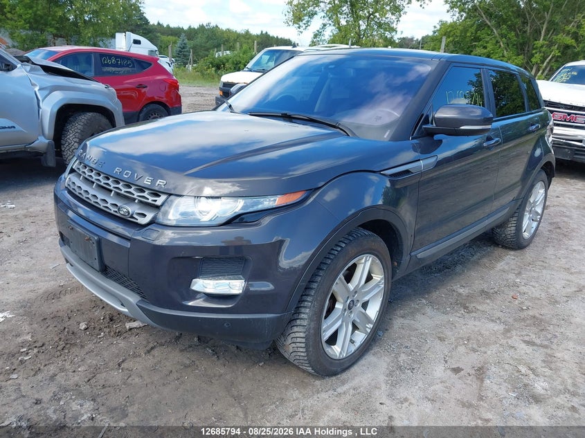 2013 Land Rover Range Rover Evoque, Удар сзади, IAAI, VIN SALVP2BG2DH832530 — фото 2