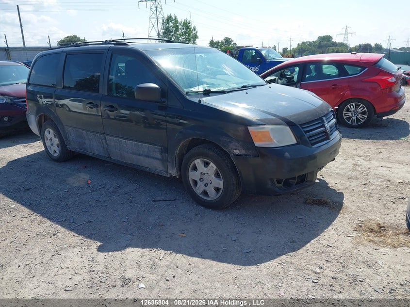 2010 Dodge Grand Caravan Se, Удар спереди, IAAI, VIN 2D4RN4DE8AR275907