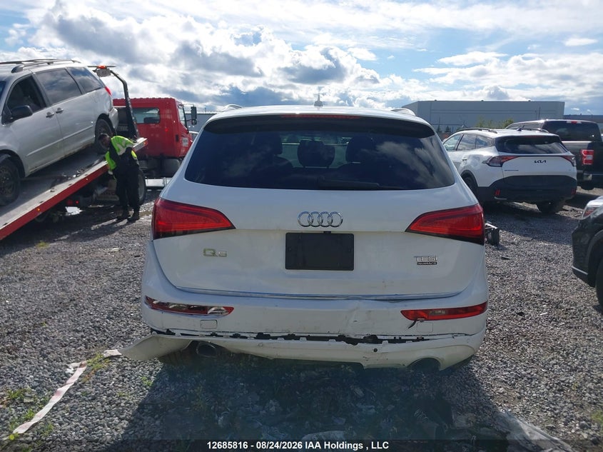 2016 AUDI Q5 SPORT UTILITY VEHICLE 2.0L I-4 DI, DOHC, VVT, TURBO, 220HP