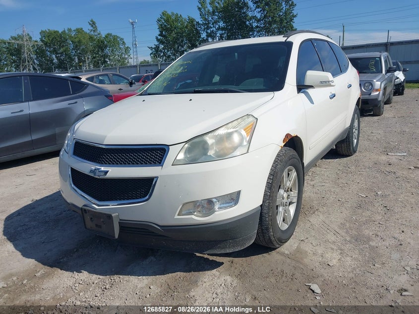 Vin: 1gnlvged1aj244830, lot: 3090235, chevrolet traverse lt 20102